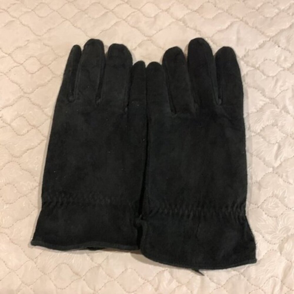 Reitman's size 8 Black Leather Gloves